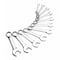 Sunex Stubby Combo Wrench Set, SAE, 11 pcs. 9930 - alternate 1
