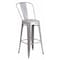 Flash Furniture 30" High Silver Metal Indoor-Outdoor Barstool CH-31320-30GB-SIL-GG - alternate 1