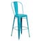 Flash Furniture Teal Metal Outdoor Stool, 30" ET-3534-30-CB-GG - alternate 1