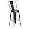 Flash Furniture 30" High Black Metal Indoor-Outdoor Barstool CH-31320-30GB-BK-GG - alternate 1
