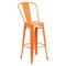 Flash Furniture 30" High Orange Metal Indoor-Outdoor Barstool CH-31320-30GB-OR-GG - alternate 1
