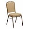 Flash Furniture Hercules Banquet Chair, 17-1/4 in W 20-1/4" L 38" H, Fabric Seat FD-C01-ALLGOLD-H20124E-GG - alternate 1