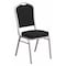 Flash Furniture Hercules Banquet Chair, Black Back, 17-1/4 in W 20-1/4" L 38" H, Fabric Seat FD-C01-S-11-GG - alternate 1