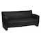 Flash Furniture Sofa, 30" x 31-1/4", Upholstery Color: Black 222-3-BK-GG - alternate 1