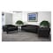 Flash Furniture Living Room Set, 29" to 31" x 29", Upholstery Color: Black 111-SET-BK-GG - alternate 1