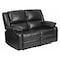 Flash Furniture Loveseat, 35" to 64" x 38", Upholstery Color: Black BT-70597-LS-GG - alternate 1