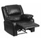 Flash Furniture Recliner, 31" to 64" x 26" to 36", Upholstery Color: Black BT-70597-1-GG - alternate 1