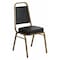 Flash Furniture Hercules Banquet Chair, Black Back, 17-1/2 in W 20-1/4" L 36" H, Vinyl Seat FD-BHF-1-ALLGOLD-BK-GG - alternate 1