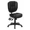 Flash Furniture Metal Contemporary Chair, 18-1/4" to 21-1/2", Black LeatherSoft GO-930F-BK-LEA-GG - alternate 1