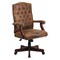 Flash Furniture Executive Chair Brown High Back Exec Chair, Fixed Arms, 19-1/2" to 23" Height 802-BRN-GG - alternate 1