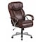 Flash Furniture Hercules Office Chair, Brown Back, 27-1/2 in W 32" L 47" H, Padded GO-2092M-1-BN-GG - alternate 1