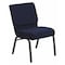 Flash Furniture Hercules Church Chair, Blue Back, 21-1/4 in W 25" L 33" H, Fabric Seat FD-CH0221-4-GV-S0810-GG - alternate 1