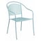 Flash Furniture Sky Blue Steel Patio Arm Chair with Round Back CO-3-SKY-GG - alternate 1