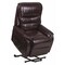 Flash Furniture Recliner, 32" to 67" x 44" to 57", Upholstery Color: Brown CH-US-153062L-BRN-LEA-GG - alternate 1