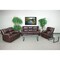 Flash Furniture Living Room Set, 35" to 64" x 38", Upholstery Color: Brown BT-70597-RLS-SET-BN-GG - alternate 1