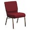 Flash Furniture Hercules Church Chair, 21-1/4 in W 25" L 33" H, Fabric Seat FD-CH0221-4-GV-3169-GG - alternate 1