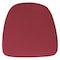 Flash Furniture Chiavari Chair Cushion, 16 W 15-1/2" L 1.75 H, Fabric Seat BH-BURG-GG - alternate 1