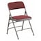 Flash Furniture Burgundy Fabric Metal Chair AW-MC309AF-BG-GG - alternate 1