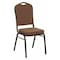 Flash Furniture Hercules Banquet Chair, 17-1/4 in W 20-1/4" L 38" H, Fabric Seat NG-C01-COFFEE-GV-GG - alternate 1