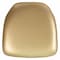 Flash Furniture Chiavari Chair Cushion, 15.5 W 15-1/2" L 2 H, Vinyl Seat BH-GOLD-HARD-VYL-GG - alternate 1