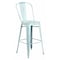 Flash Furniture Distressed Gn-Blue Metal Stool, Material: metal ET-3534-30-DB-GG - alternate 1