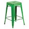 Flash Furniture 24" High Backless Green Counter Height Stool ET-BT3503-24-GN-GG - alternate 1