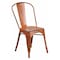 Flash Furniture Contemporary Stackable Chair, 17-3/4 in W 20" L 33-1/2" H ET-3534-OR-GG - alternate 1