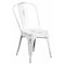 Flash Furniture Contemporary Stackable Chair, White Back, 17-3/4 in W 20" L 33-1/2" H ET-3534-WH-GG - alternate 1