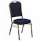 Flash Furniture Hercules Banquet Chair, Blue Back, 17-1/4 in W 20-1/4" L 38" H, Fabric Seat FD-C01-ALLGOLD-2056-GG - alternate 1
