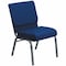 Flash Furniture Hercules Church Chair, Blue Back, 21-1/4 in W 25" L 33" H, Fabric Seat FD-CH0221-4-SV-NB24-GG - alternate 1