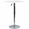 Flash Furniture Square Square Adjustable Wood Table, 23.75" W, 23.75" L, 40.5" H, Wood Top, White CH-1-GG - alternate 1