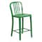 Flash Furniture 24" High Green Metal Counter Height Stool CH-61200-24-GN-GG - alternate 1