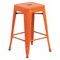 Flash Furniture 24" High Backless Orange Counter Height Stool CH-31320-24-OR-GG - alternate 1