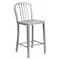 Flash Furniture 24" High Silver Metal Counter Height Stool CH-61200-24-SIL-GG - alternate 1