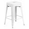 Flash Furniture 24" High Backless White Counter Height Stool CH-31320-24-WH-GG - alternate 1
