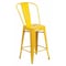 Flash Furniture 24" High Yellow Metal Counter Height Stool w/Back CH-31320-24GB-YL-GG - alternate 1