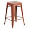 Flash Furniture 24" High Backless Copper Counter Height Stool ET-BT3503-24-POC-GG - alternate 1