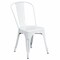 Flash Furniture Contemporary Chair, White Back, 18 in W 20" L 33" H CH-31230-WH-GG - alternate 1