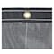 Buyers Products Standard Duty Tarp, 6 ft 6 in x 15 ft, 10 Mil, Black, PVC Coated Polyester, UV Resistant 3008976 - alternate 1