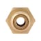 Sharkbite Push-Fit Adapter Fitting, 1/4 in Tube Size, Brass, Brass U066LF - alternate 5