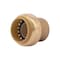 Sharkbite End Stop, 1 in Tube Size, Brass, Brass U520LF - alternate 5