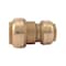 Sharkbite Reducing Coupling, 1 in x 3/4 in Tube Size, Brass, Brass U060LF - alternate 1