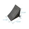 Zoro Select Wheel Chock, Rubber, W 11-1/8 In, H 13-3/4 19P550 - alternate 2