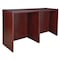 Regency Office Desk, 42 in H, Mahogany LSSDSD7223MH - alternate 1