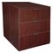 Regency 3 Drawer Combination File Cabinet, Mahogany, Letter/Legal LSSCLF3646MH - alternate 2