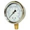 Pic Gauges Industrial Pressure Gauge, 0 to 5,000 psi, 4 in Dial, 1/2 in NPT, Bottom Location 201L-402R - alternate 1