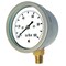 Pic Gauges Low Pressure Gauge, 0 to 10 psi, 4 in Dial, 1/2 in NPT, Bottom Location LP1-SB-402-10X17.5 - alternate 2