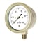 Pic Gauges Low Pressure Gauge, 0 to 100 psi, 4 in Dial, 1/2 in NPT, Bottom Location LP1-SS-402-100 - alternate 2