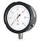 Pic Gauges Low Pressure Gauge, 0 to 100 psi, 4 1/2 in Dial, 1/4 in NPT, Bottom Location, Phenolic Case Material LP1-PS-454-100 - alternate 2