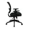 Office Star Managerial Chair Desk Chair, Adjustable Arms, 18-3/4" to 23" Height, Mesh, Black 5500 - alternate 3